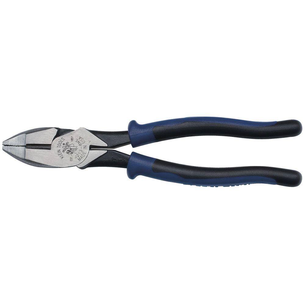 Klein Tools 8 in. Journeyman High Leverage Side Cutting Pliers J213-8NE