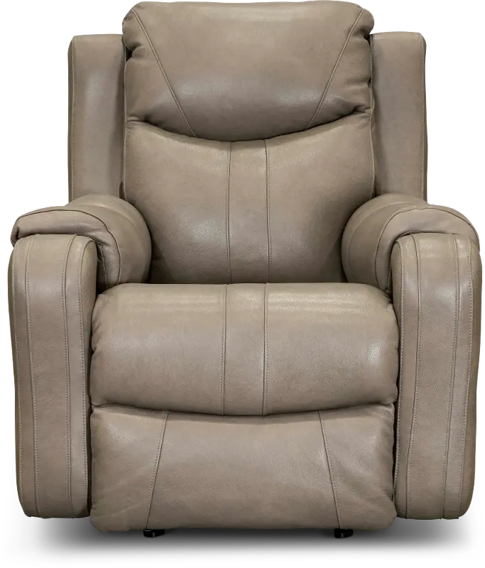 Marvel Tan Leather-Match Power Rocker