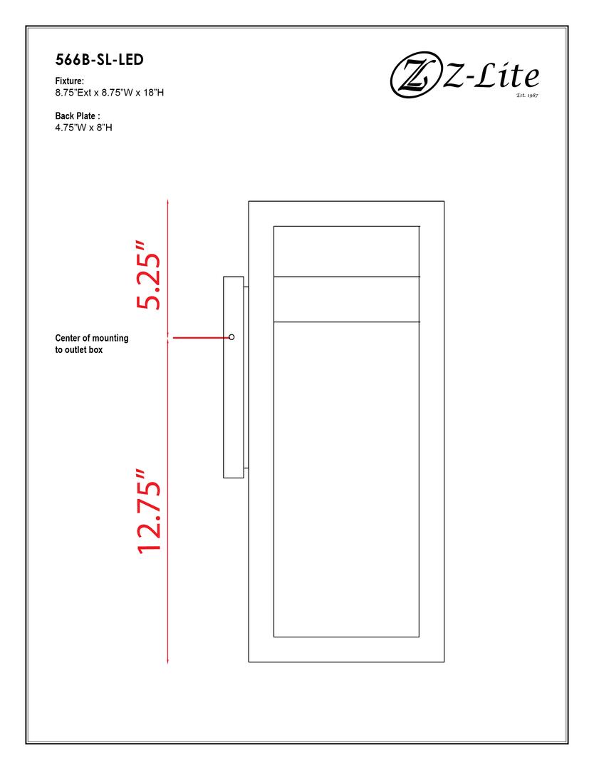 Z-Lite 566BSLLED