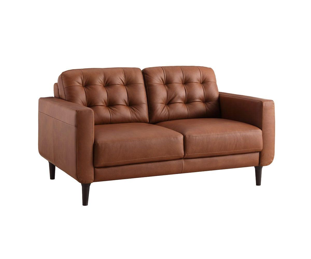 Arturo Leather Loveseat