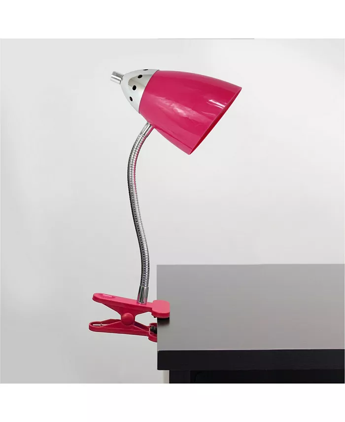 All The Rages Limelights Flossy Flexible Gooseneck Clip Light Desk Lamp