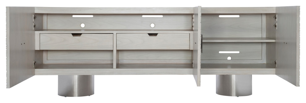 Bernhardt Ciara Entertainment Credenza   Contemporary   Entertainment Centers And Tv Stands   by Bernhardt Furniture Company  Houzz