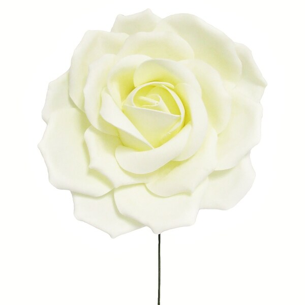 Set of 2 Large Foam Rose Stem Wall Decor Backdrop Art Crafts 16in