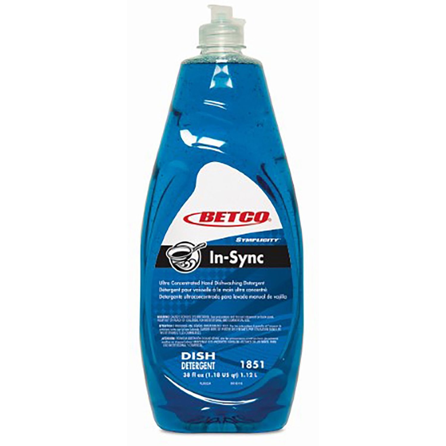 Simplicity In-Sync Dishwashing Liquid by Betco Corporation BET1851B900CT