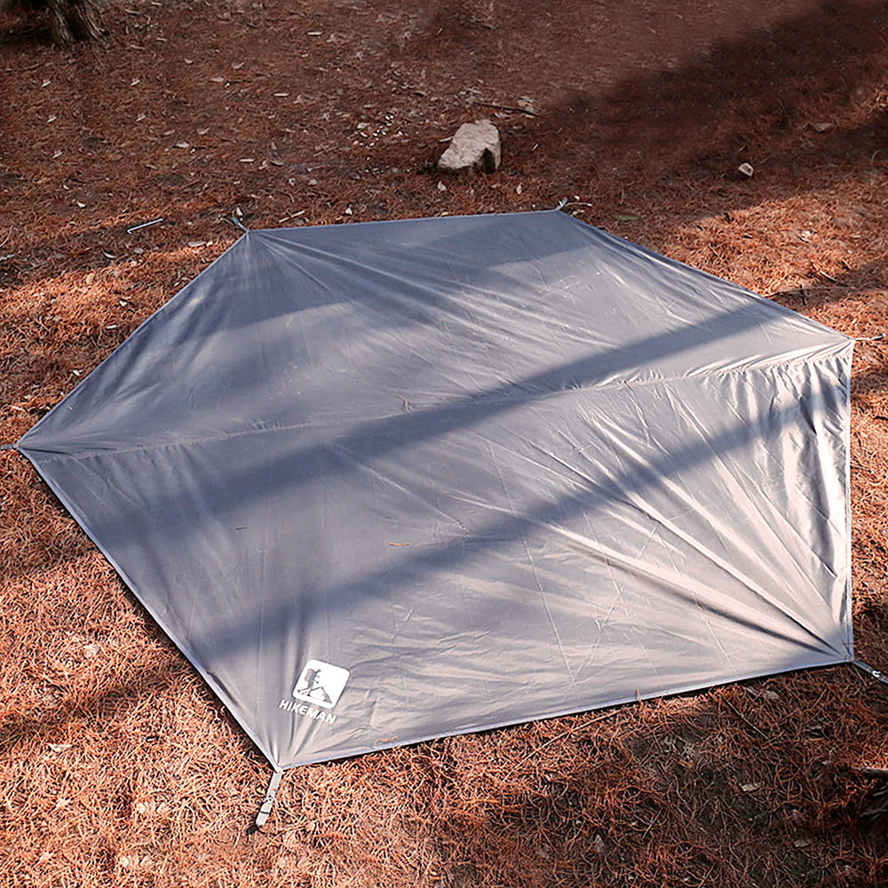 Meterk Waterproof Camping Tarp Thicken Picnic Mat Durable Beach Pad Hexagonal Tent Mat Multifunctional Tent Footprint Sun Canopy Ground Sheet for Hiking Traveling Backpacking