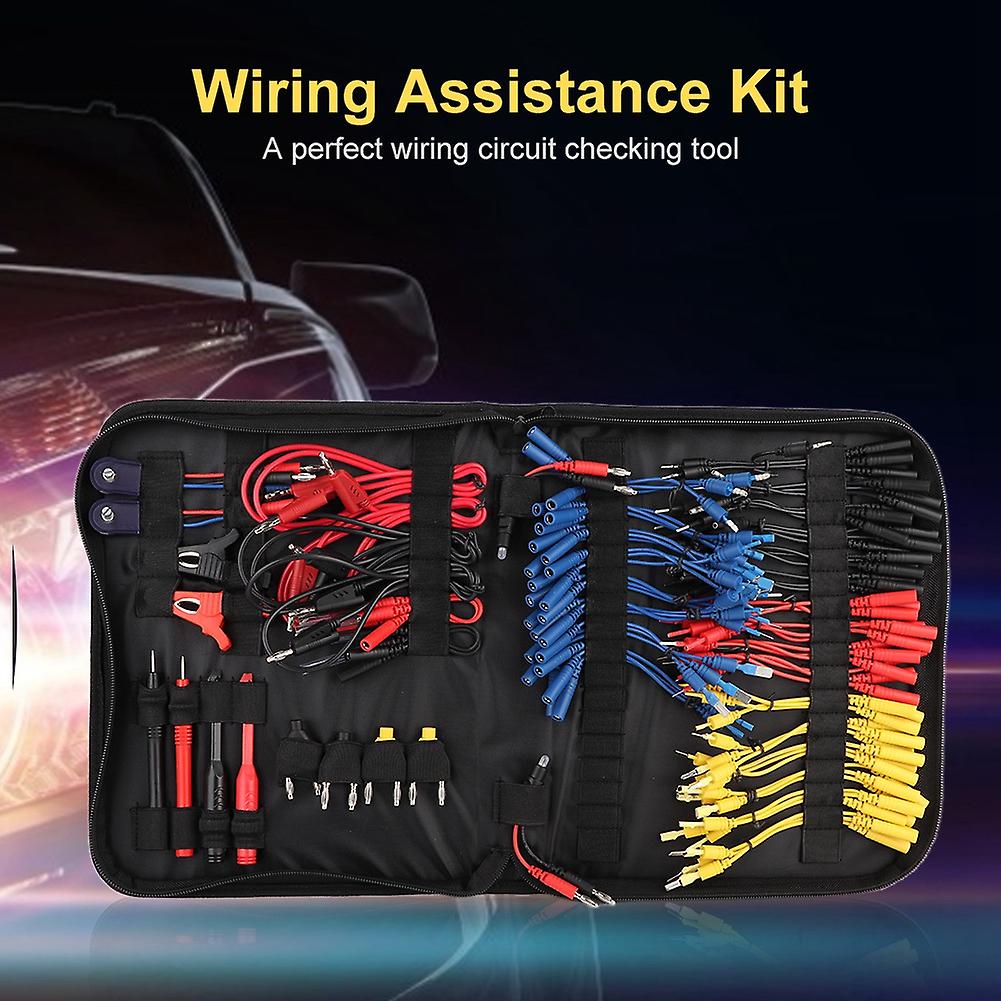 Multi Function Automotive Circuit Test Leads Diagnose Cables Wiring Accessories Kit