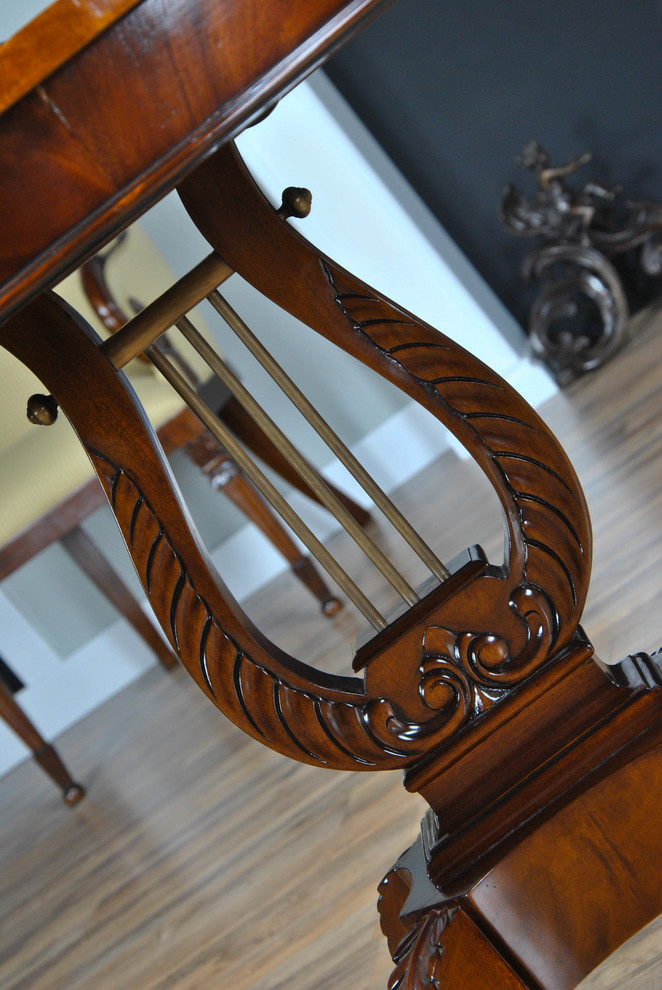 Lyre Lamp Table   Victorian   Side Tables And End Tables   by Niagara Furniture  Houzz