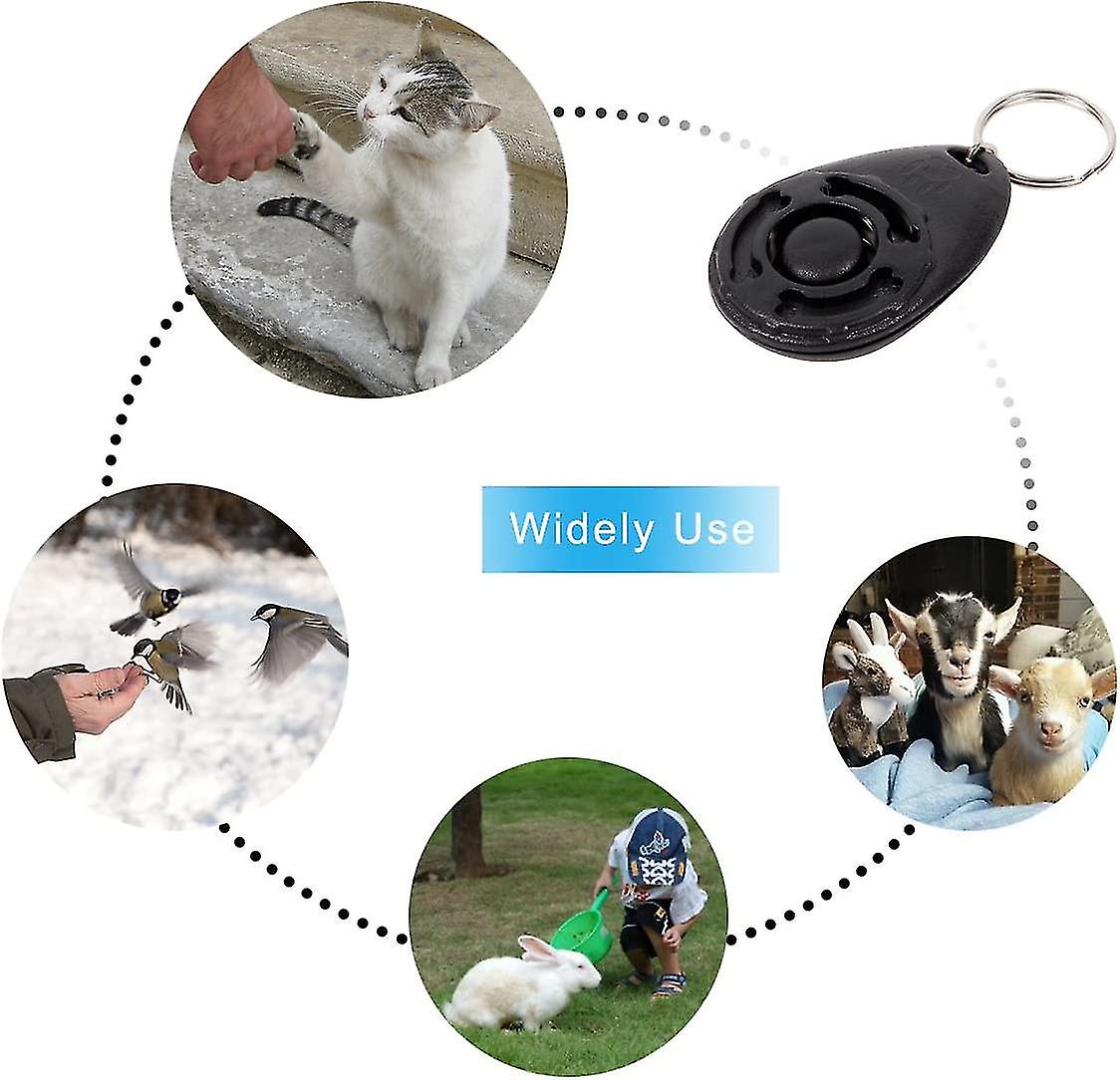 Dogs Clicker， [3 ] Clickers For Dog Training With Wrist Strap Clicker Training