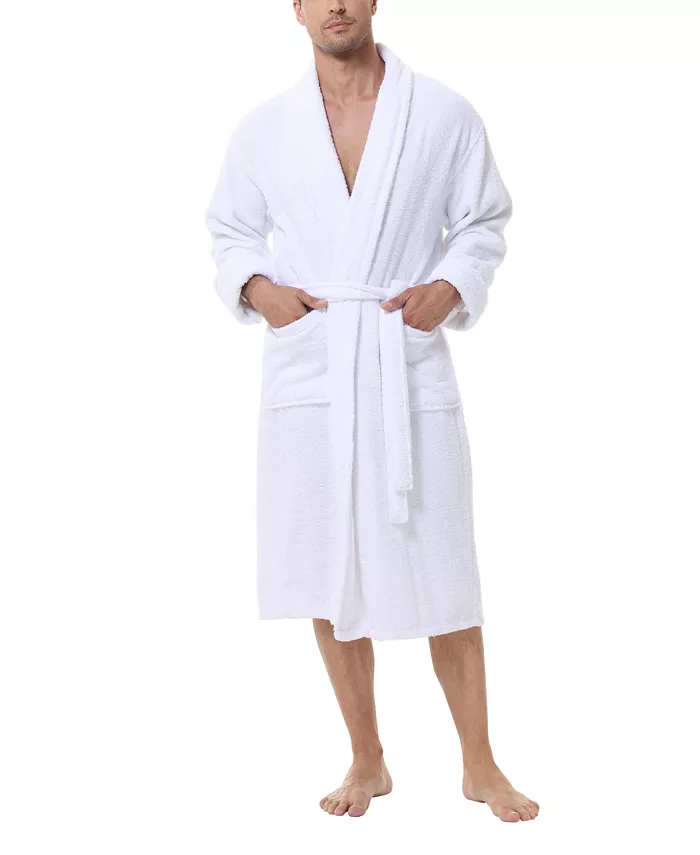 INK+IVY Men's All Cotton Terry Robe