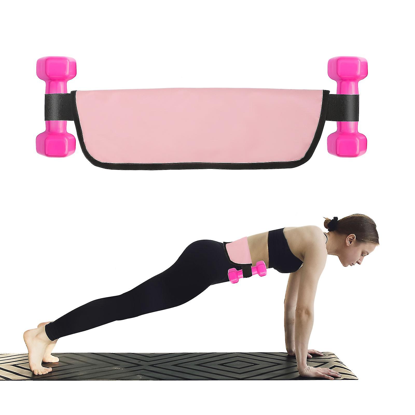 Hip Thrust Belt Booty Pad Glute Bridge Butt Lunges Squat Reverse For Dumbbells