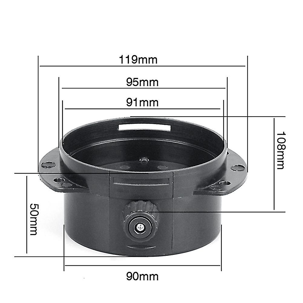 Plastic Outlet Vent With Valve For 2kw 5kw 8kw Webasto Eberspacher Parking Heaters 90 Mm