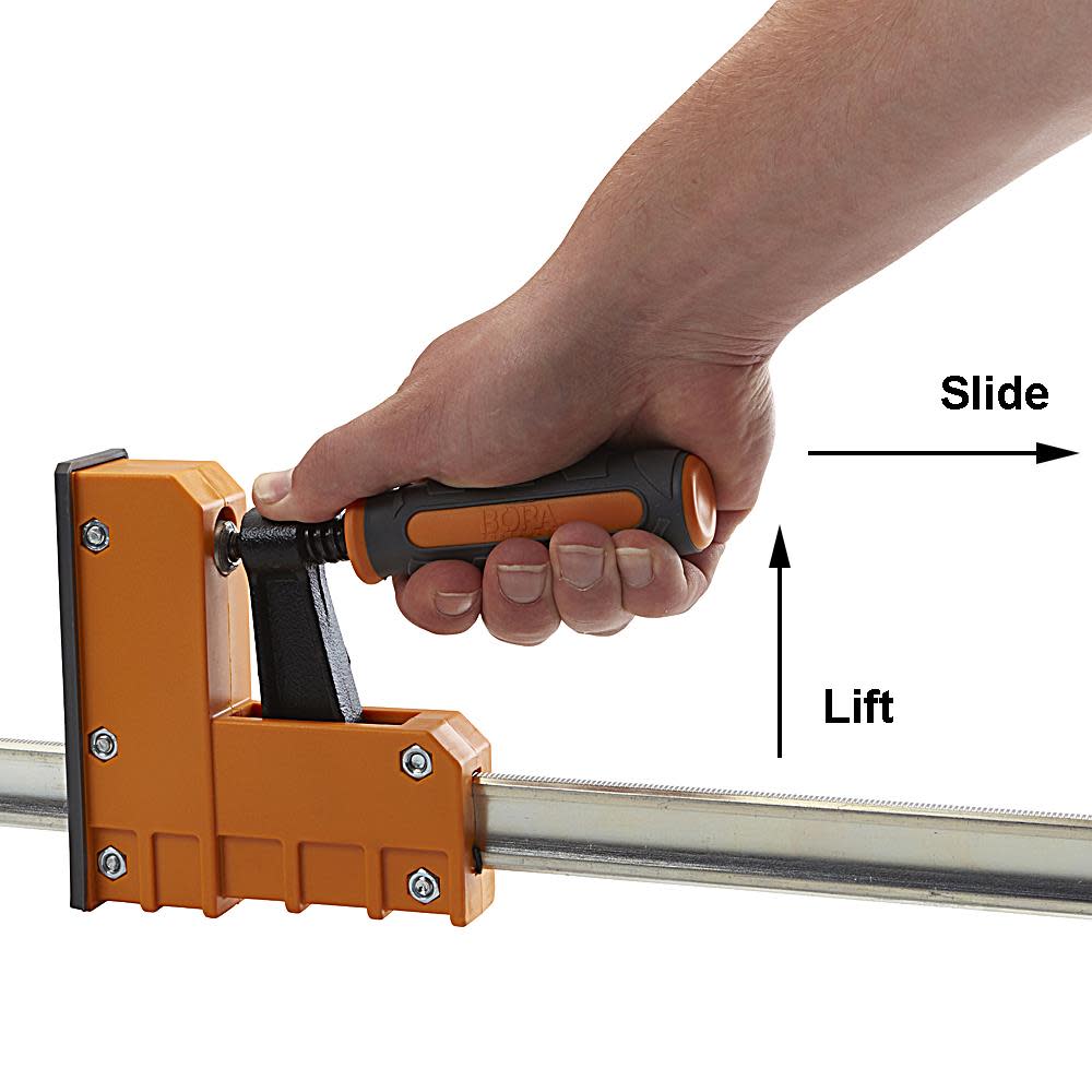 Bora 24-Inch Parallel Clamp ; 2-Pack