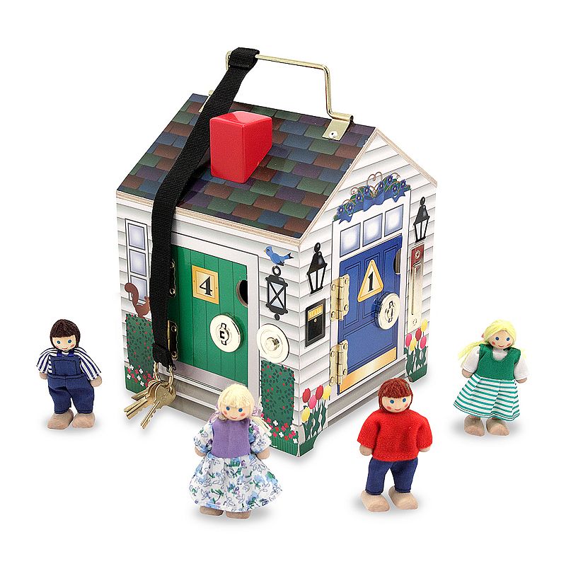 Melissa and Doug Doorbell House Playset