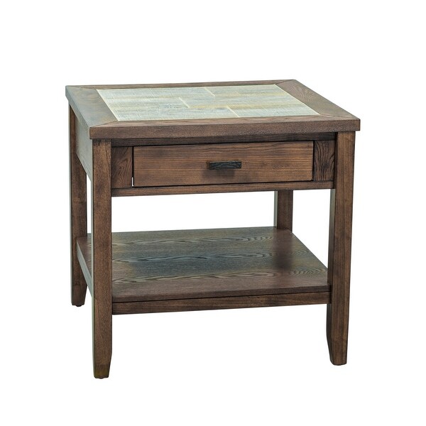 Mesa Valley Tobacco End Table