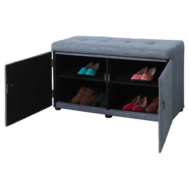 Shoe Storage Ottoman Ore International