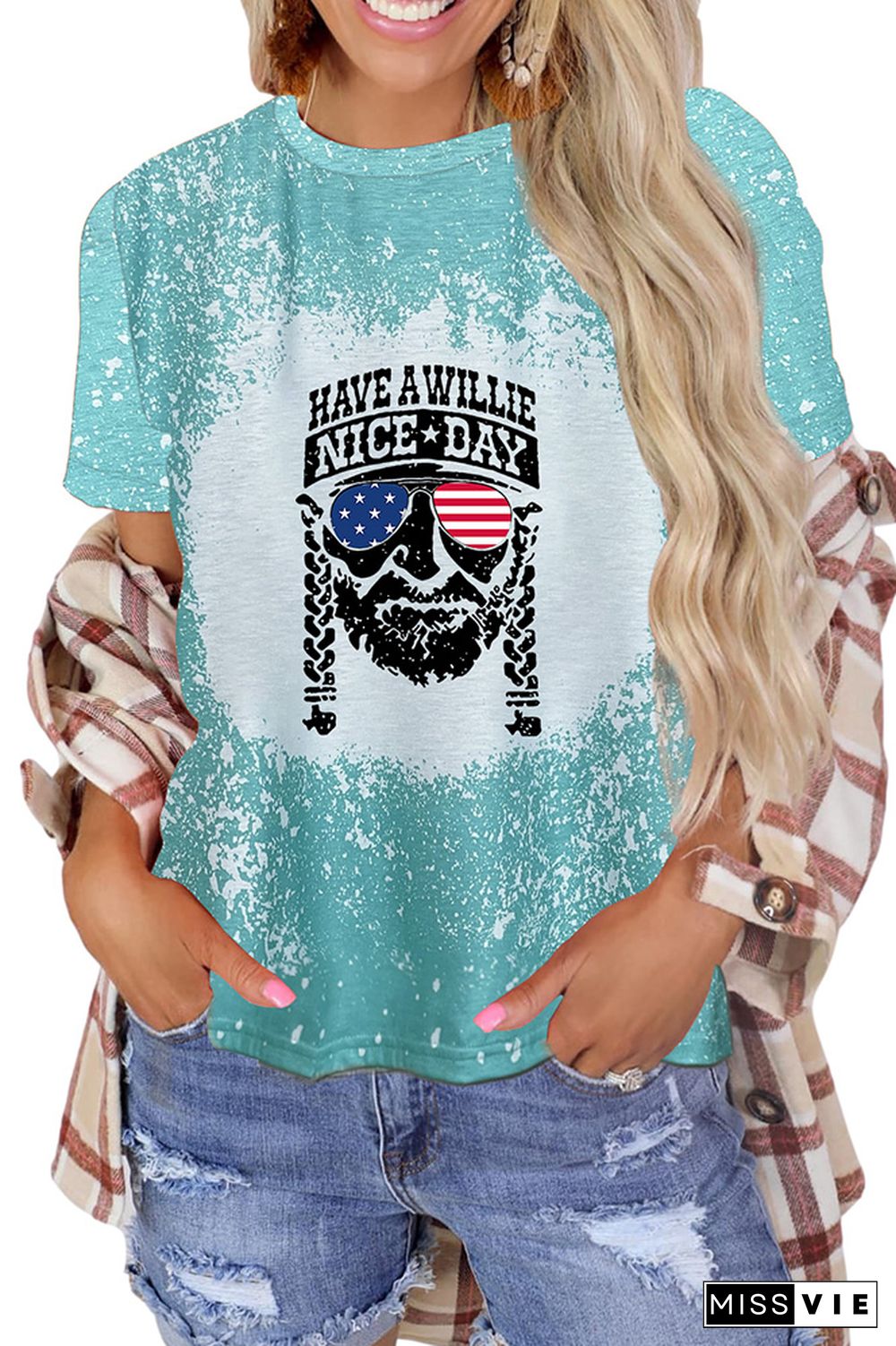 Country Music Bleached Graphic Tee