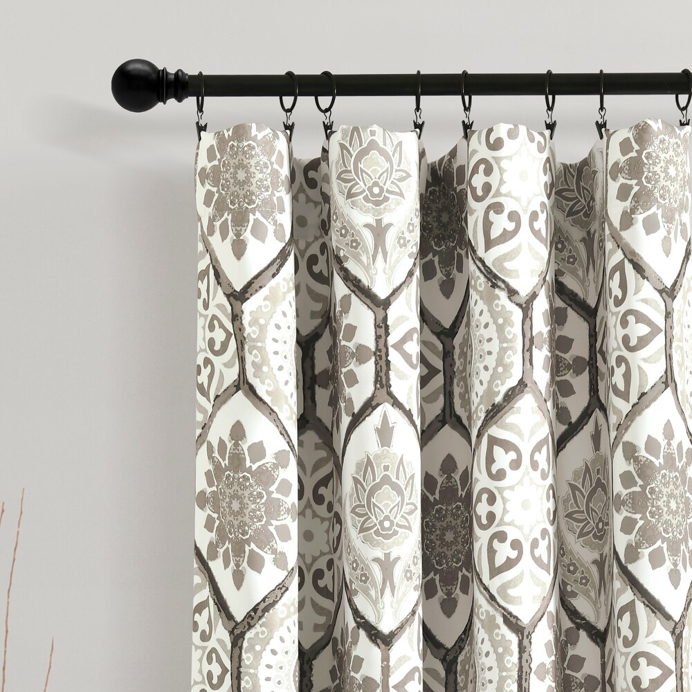 Lush Decor Marvel Room Darkening Window Curtain Panel Pair