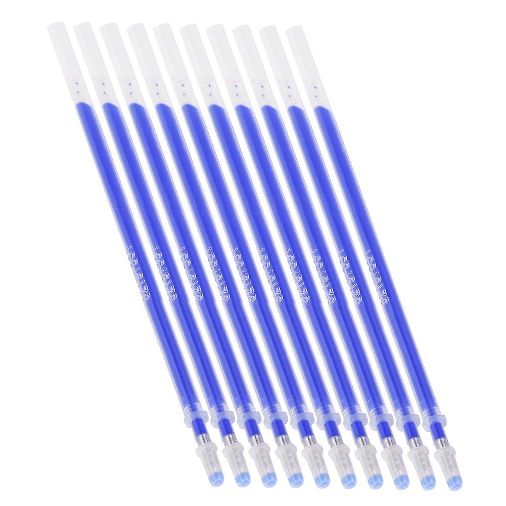 100pcs Blue High Temperature Disappearing Pen Refill Heat Erasable Marker Tailoring Accessories