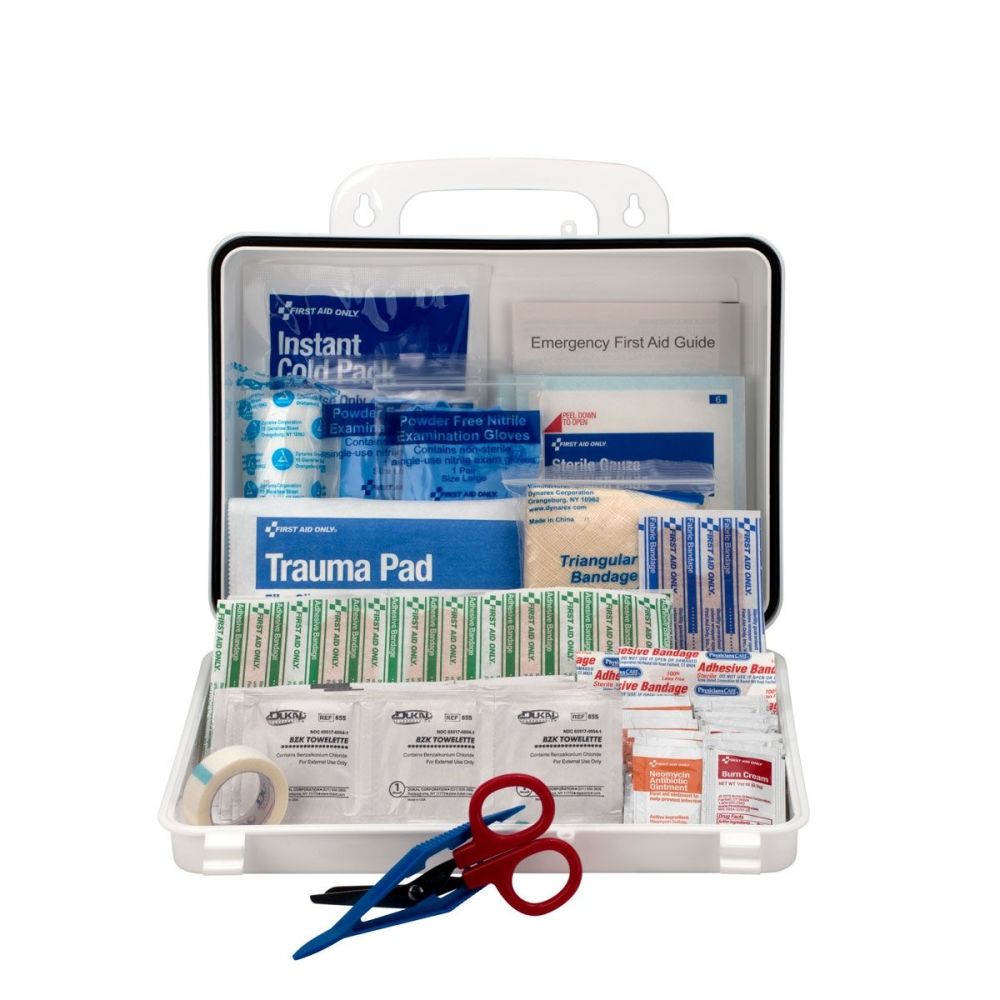 First Aid Only 25 Person Plastic Case Contractor First Aid Kit