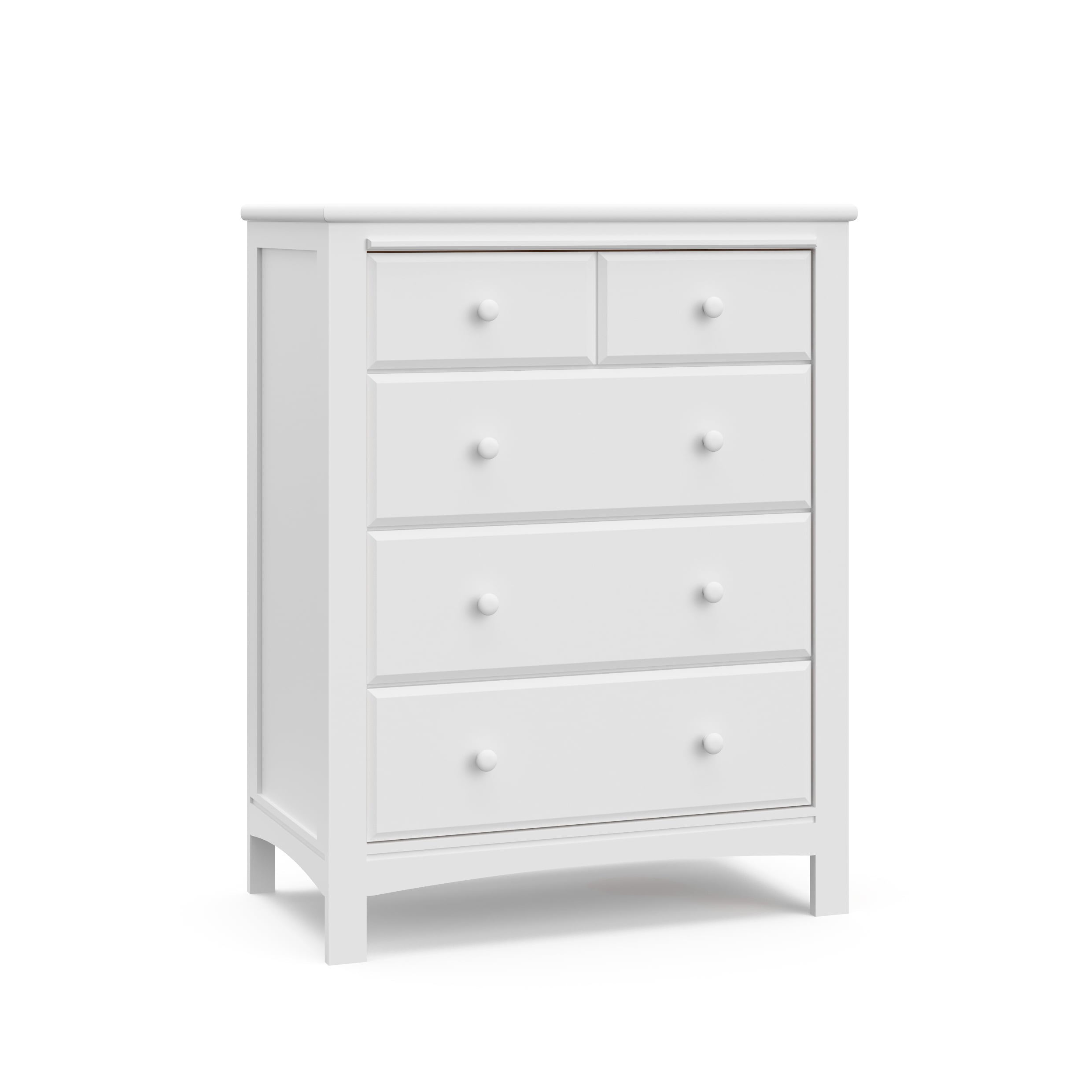 Graco Benton 4-Drawer Classic Vertical Dresser White Finish