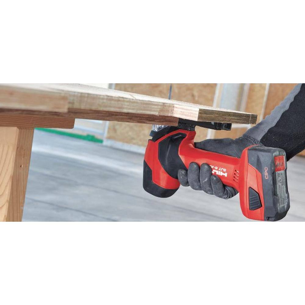 Hilti 22-Volt Lithium-Ion Cordless Orbital Jig Saw SJT 6-A22 (Tool Only) 2133677