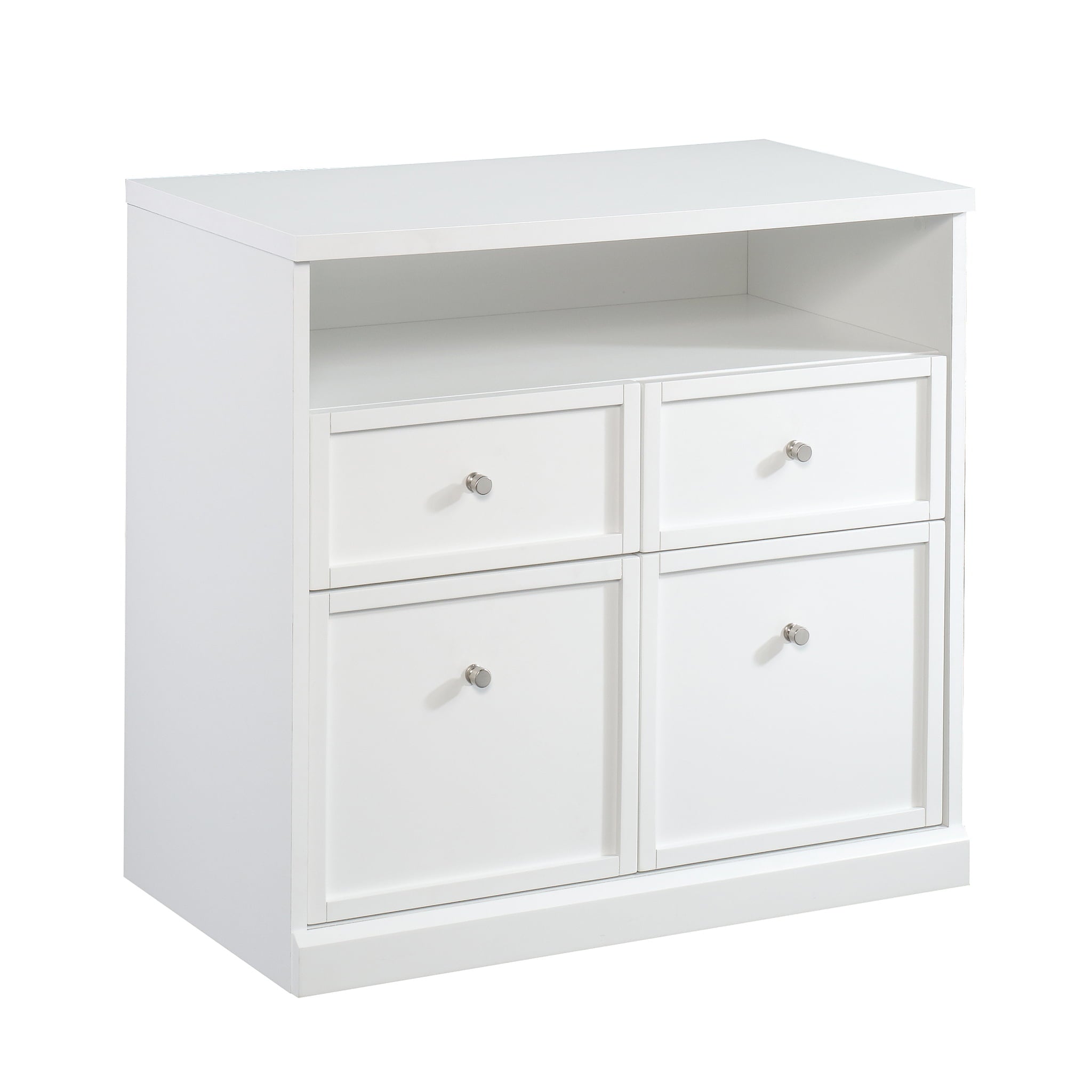 Better Homes & Gardens Craftform Sewing and Craft Storage Cabinet with Drawers, White