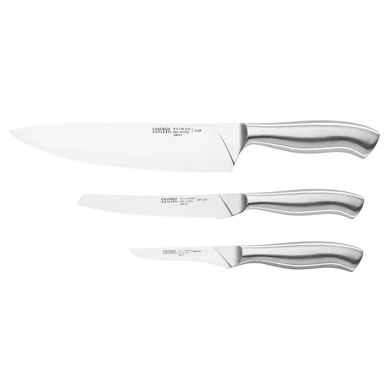 Chicago Cutlery Insignia Steel Guided Grip 3-pc. Knife Set