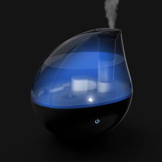 Pure Enrichment Ultrasonic Cool Mist Humidifier with Optional Night Light for the Bedrooms Offices and More Home PEHUMSIL