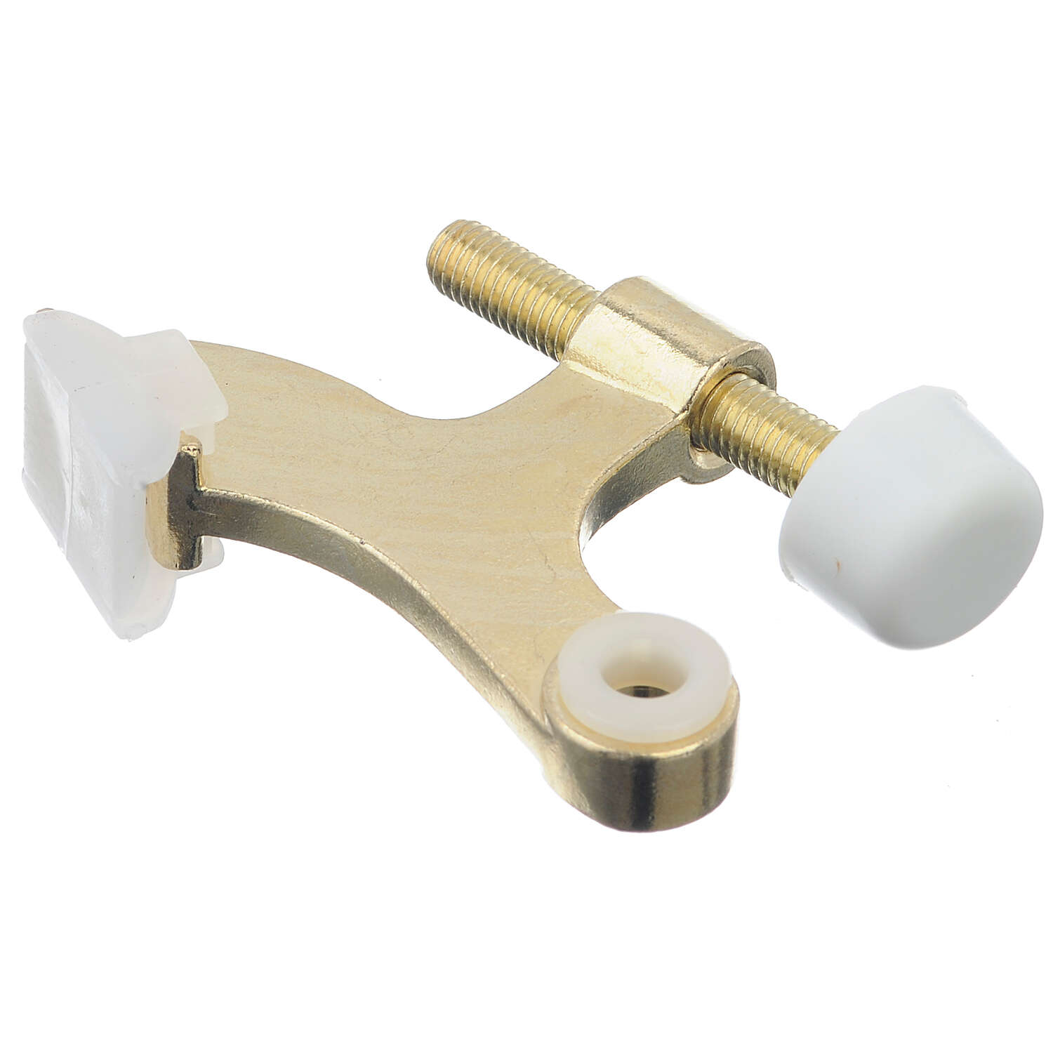 Ace Metal Bright Gold Hinge Pin Door Stop Mounts to door