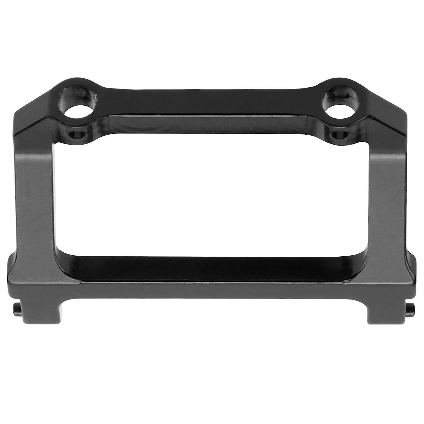 Rc Aluminium Alloy Front Bumper Mount For Axial Scx24 C10 1/24 Rc Car Upgrade Partsblack