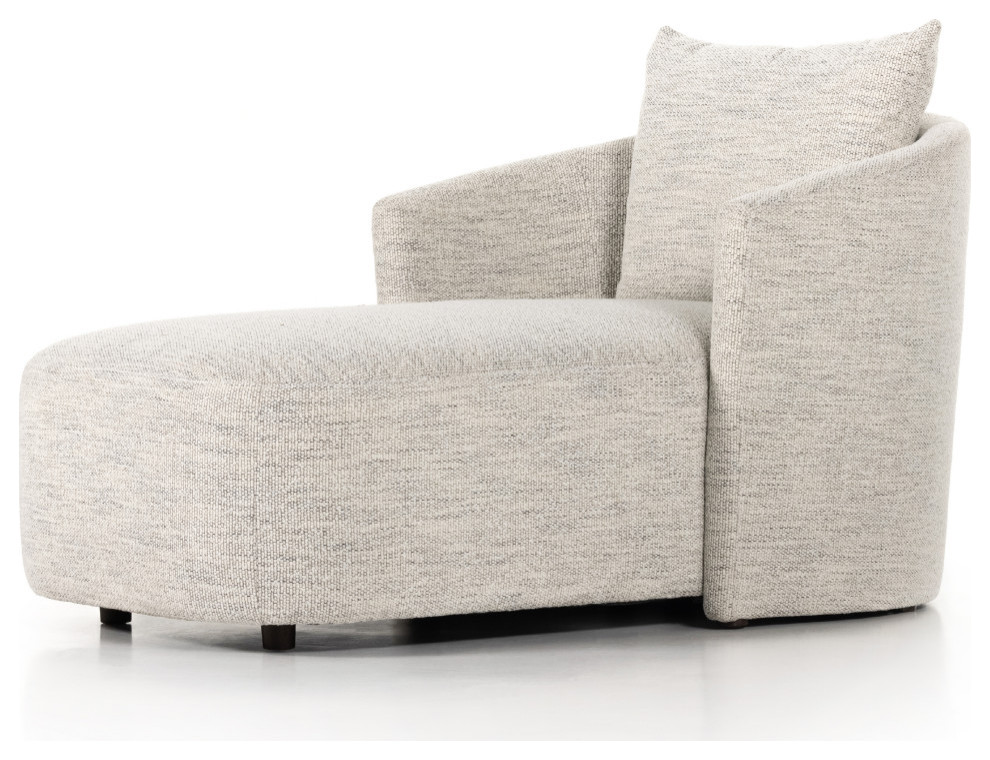 Electra Chaise Lounge Merino Cotton   Modern   Indoor Chaise Lounge Chairs   by Virgil Stanis Design  Houzz