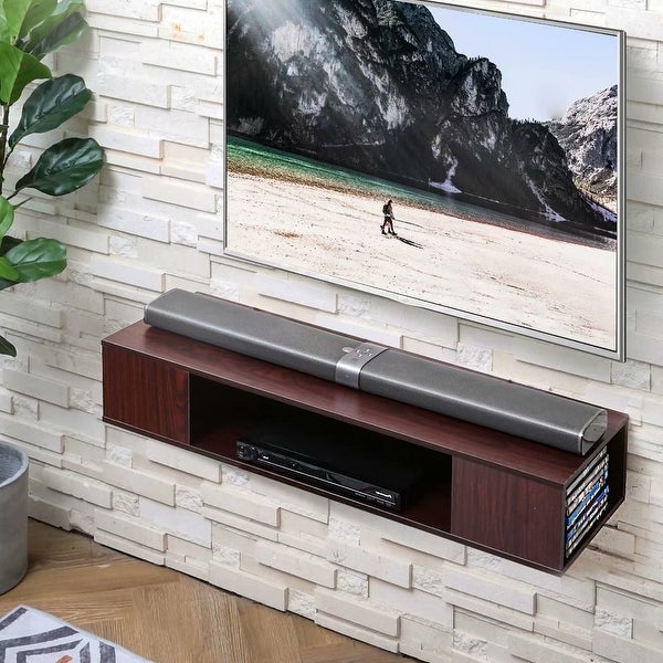 Floating TV Stand Entertainment Center Media Console TV Shelf