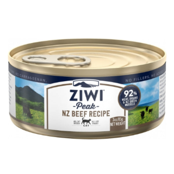 Peak Grain Free New Zealand Beef Recipe Canned Cat Food;