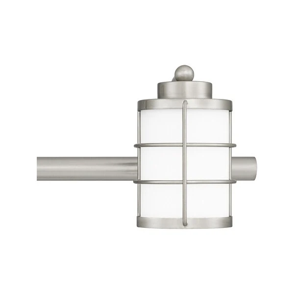 Harper 4-Light Brushed Nickel Bath Light - Brushed Nickel