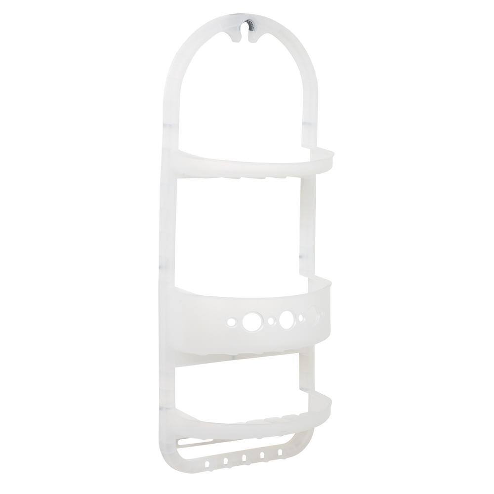 Glacier Bay Over-the-Shower Caddy in Frosted Clear 5890KKHD