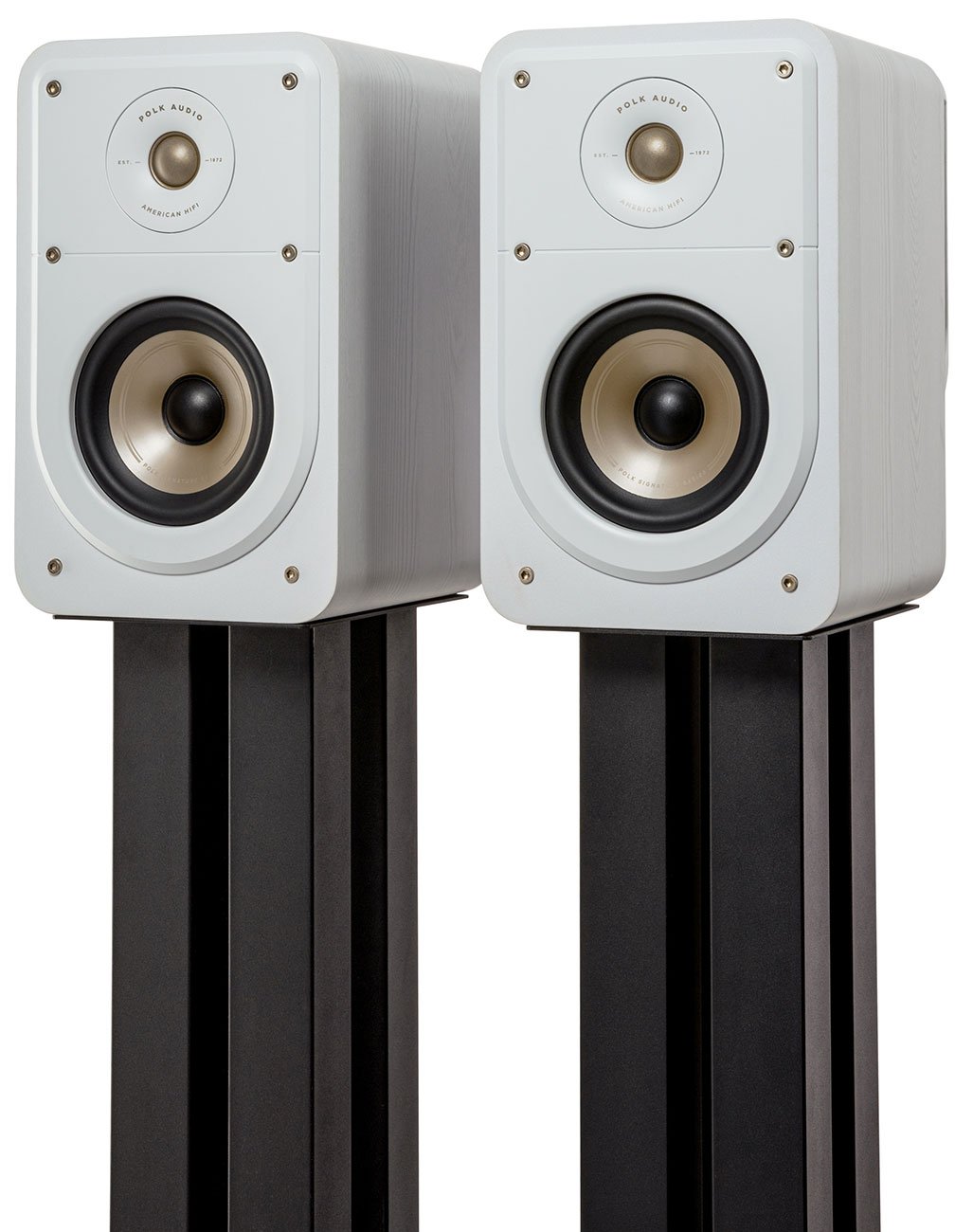 Polk Audio Signature Elite ES15 White Compact Bookshelf Loudspeakers (Pair)