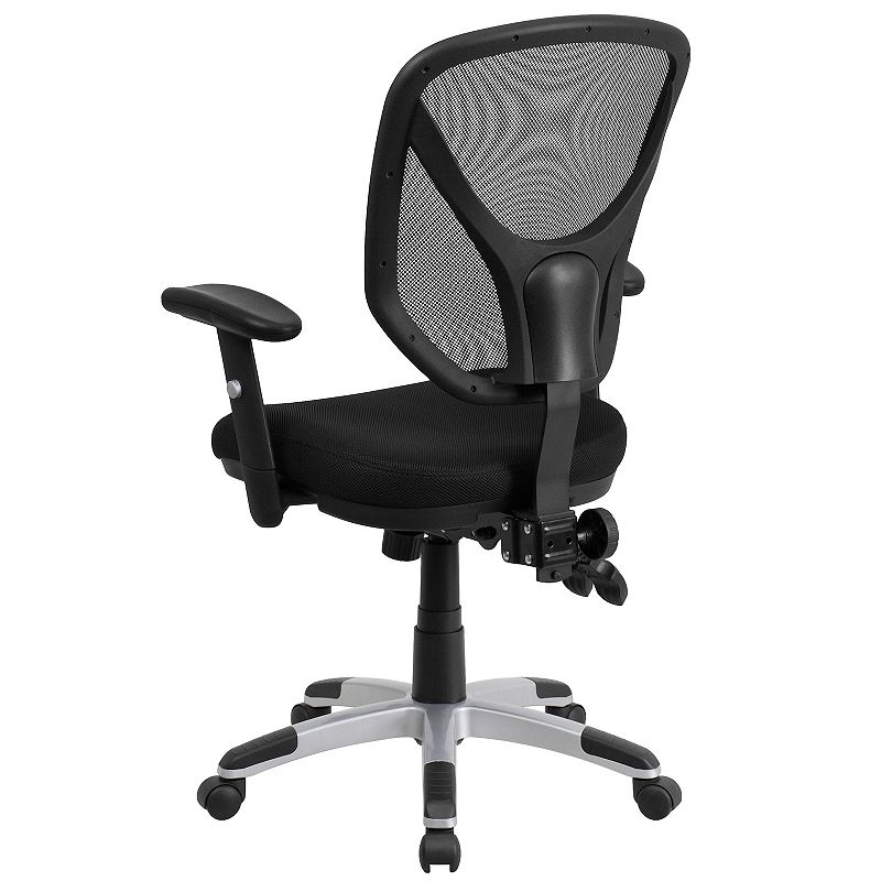 Flash Furniture Sam Mid-Back Swivel Ergonomic Office Chair