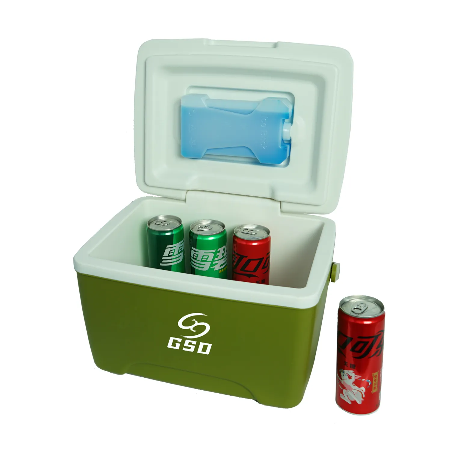 Outdoor Camping Insulated Cooler Box 8L Beverage American Style Plastic Ice Cooler Box for Hiking Fishing Cooler Lunch  Box