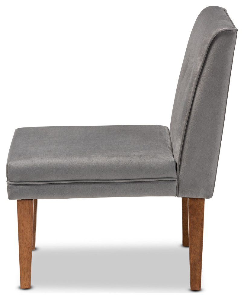 Chelsey Mid Century Modern Dining Collection   Midcentury   Dining Chairs   by Baxton Studio  Houzz