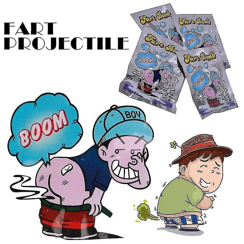 10pcs/set Funny Fart Bomb Bags Aroma Bombs Fool Toys Prank Funny Jokes Tricky Toys