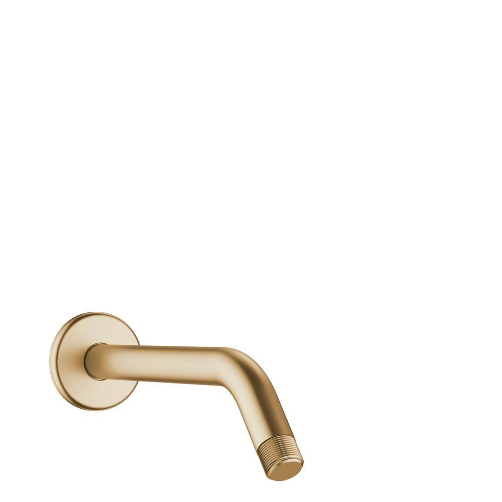 Hansgrohe Standard 9 in. Shower Arm in Brushed Bronze 04186143