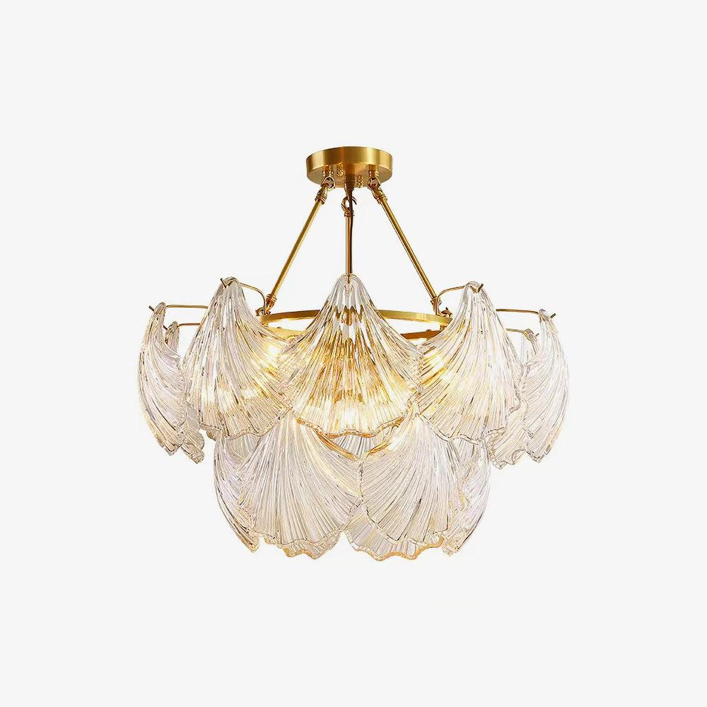 Ribbed Shell Ceiling light