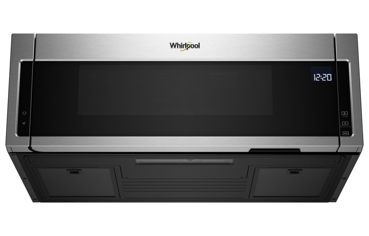 Whirlpool 1.1 Cu. Ft. Fingerprint Resistant Stainless Steel Low Profile Microwave Hood Combination