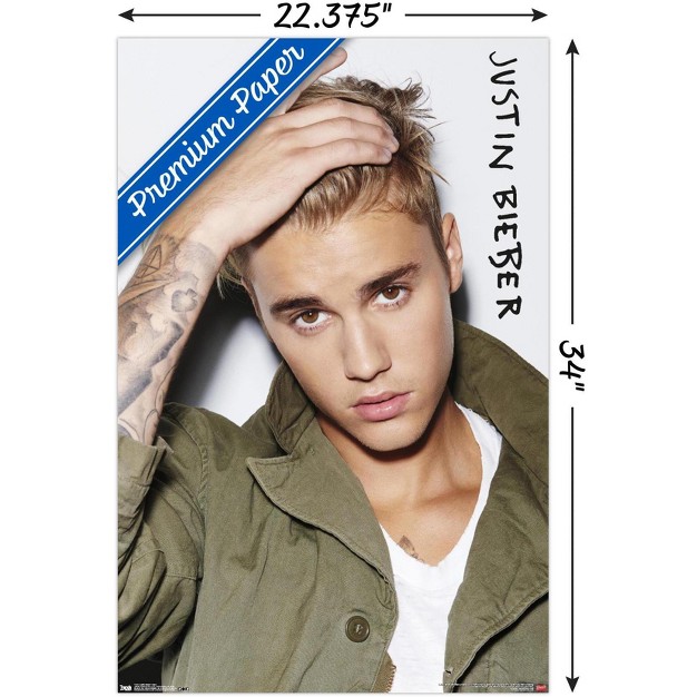 Trends International Justin Bieber Eyes Unframed Wall Poster Prints