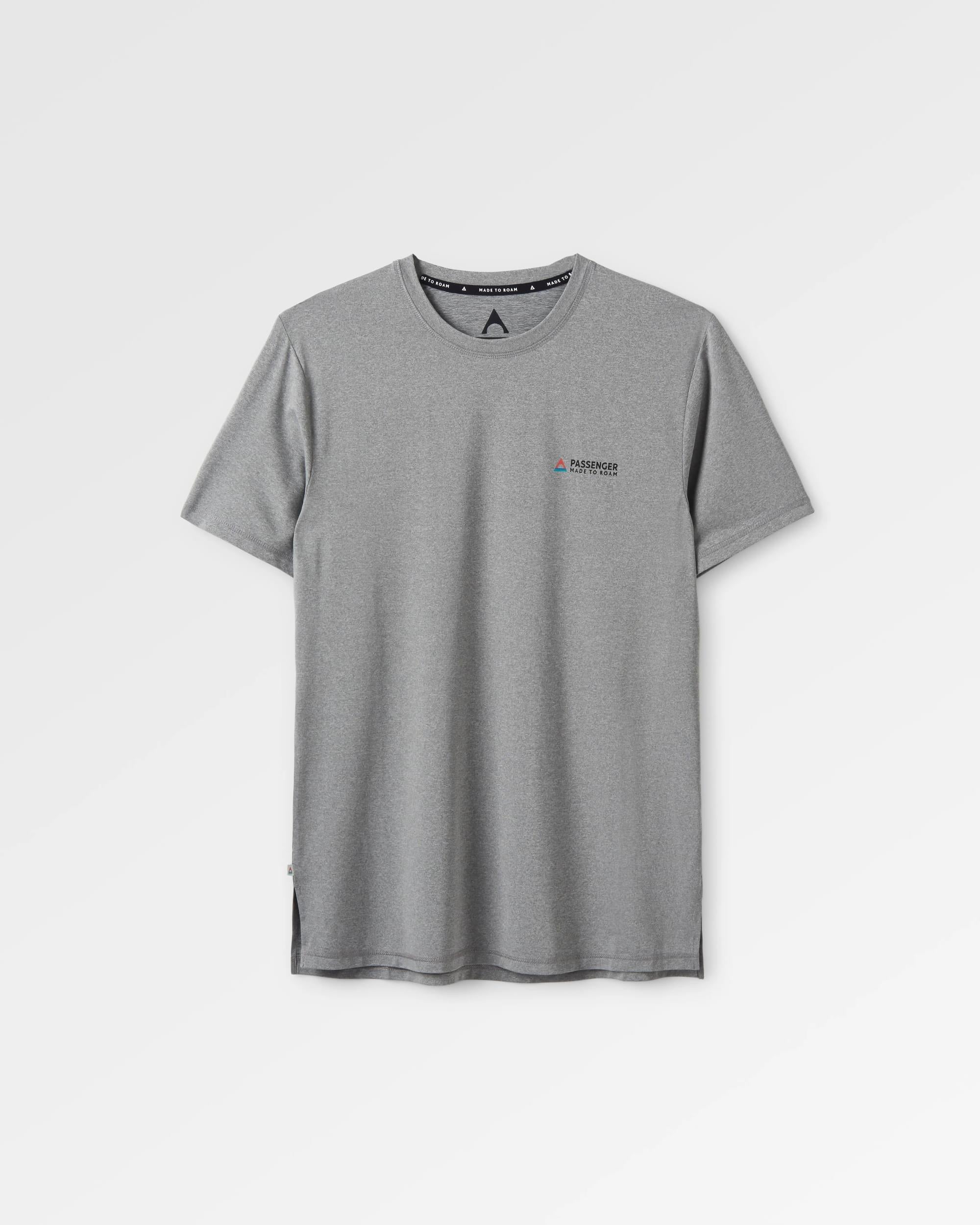 All Day Active Recycled T-Shirt Marl - Grey Marl