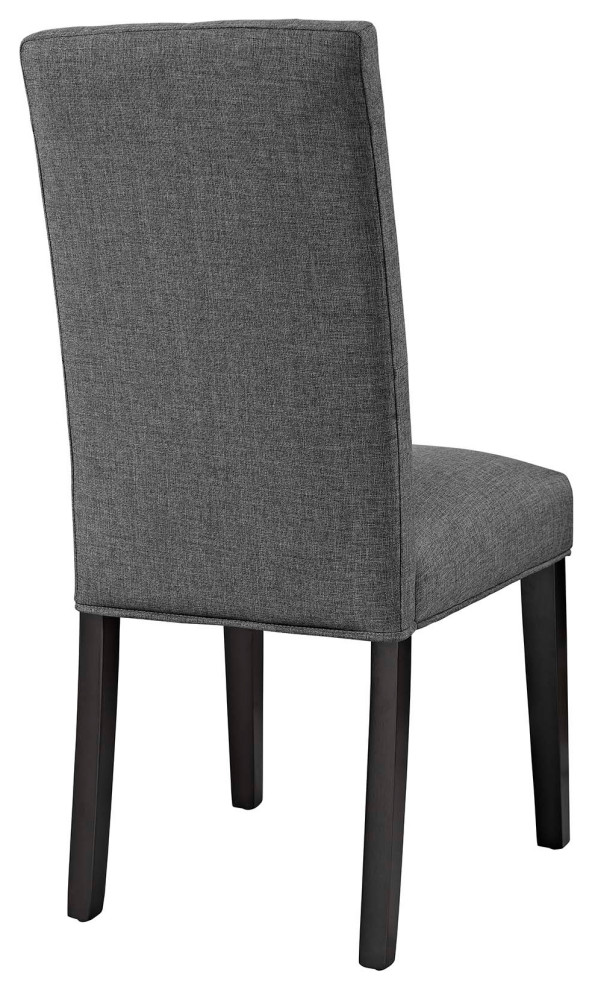 Confer Dining Side Chair Fabric Set of 4 by Modway   Transitional   Dining Chairs   by BisonOffice  Houzz