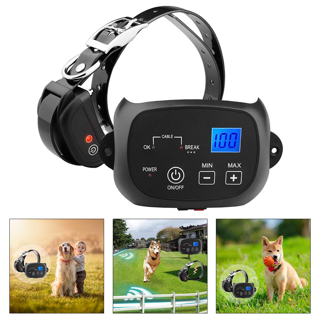 wireless fence，wireless fence system training collar outdoor，electric for dogs pet containment electronic，shock flags rechargeable run collars invisible，cat fences the yard perimeter