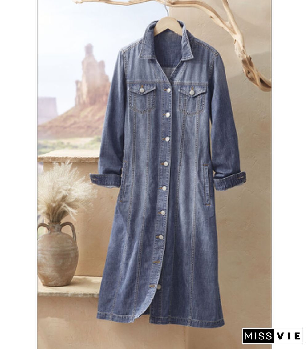 New Roads Shirtdress