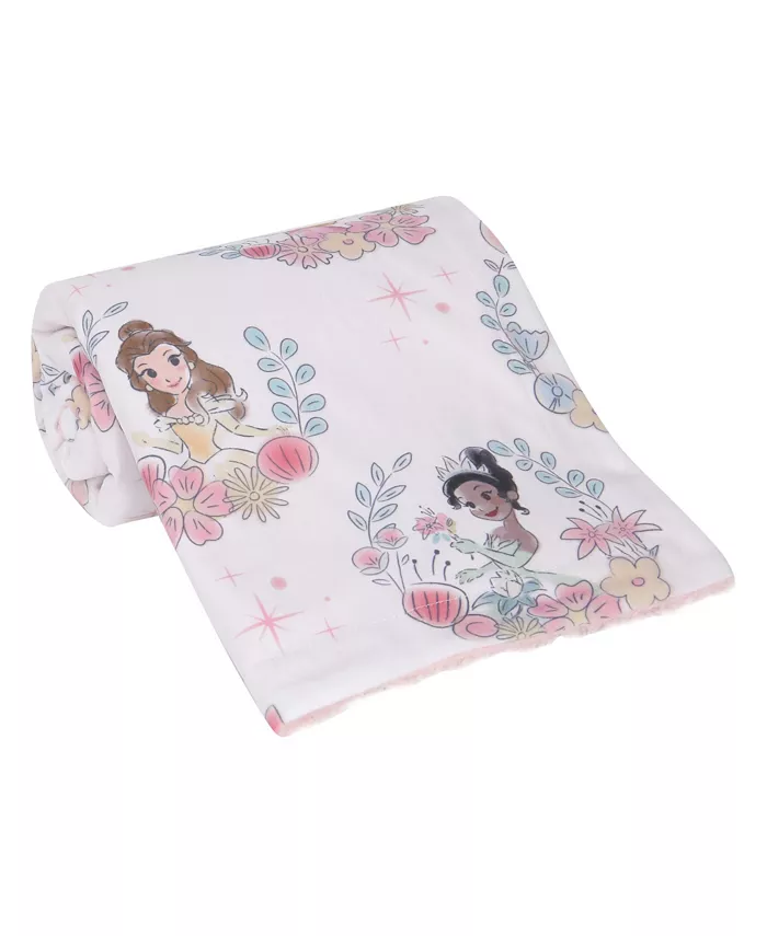 Lambs and Ivy Disney Princesses Baby Blanket - Ariel，Snow White，Cinderella，and more