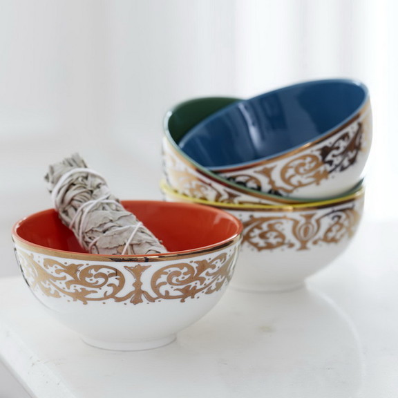 Lenox 893641 LX Remix 4 Piece Bowl Set  Assorted